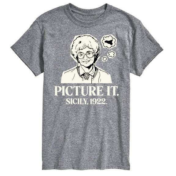 Golden Girls - Picture It Sicily - Men's Short Sleeve Graphic T-Shirt
