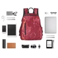 thumbnail image 4 of Easygdp Abstract Red Marble para Easygdp Yak - Mochila Casual Ligera y Resistente para Viaje y Senderismo para Hombres y Mujeres, 4 of 7