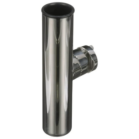 66970-7 Stainless Steel Clamp-On Rod Holder for Rail 7/8-Inch to 1-Inch Dia. 9 Inches Long 1 3/4-Inch Inside Diameter