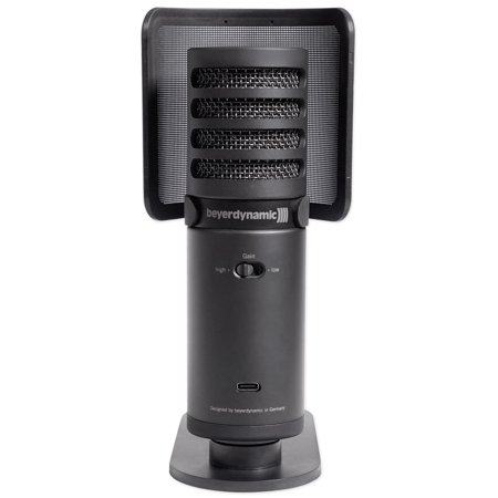 Beyerdynamic FOX Recording USB Podcasting Podcast Microphone Mic + Vocal Shield