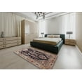 thumbnail image 5 of Ahgly Company Machine Washable Indoor Rectangle Traditional Light French Beige Brown Area Rugs, 6' x 9', 5 of 7