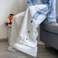 thumbnail image 4 of Pantalones de Pierna Ancha NikouMX Sueltos para Hombres Artesanía superior, 4 of 8