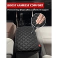 thumbnail image 3 of KBH Car Armrest Covers for Hyundai Tucson 2017-2021, Middle Console Lid Pad Protector for Tucson Accessories Interior, 3 of 7