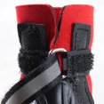 thumbnail image 4 of Chaussure de Chien Imperméable Antidérapante pour Animaux de Compagnie avec Zips et Bandes Réfléchissantes pour Petits Chiens 4PCS, 4 of 6