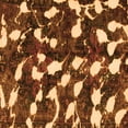 thumbnail image 1 of Ahgly Company Indoor Square Abstract Orange Modern Area Rugs, 4' Square, 1 of 4