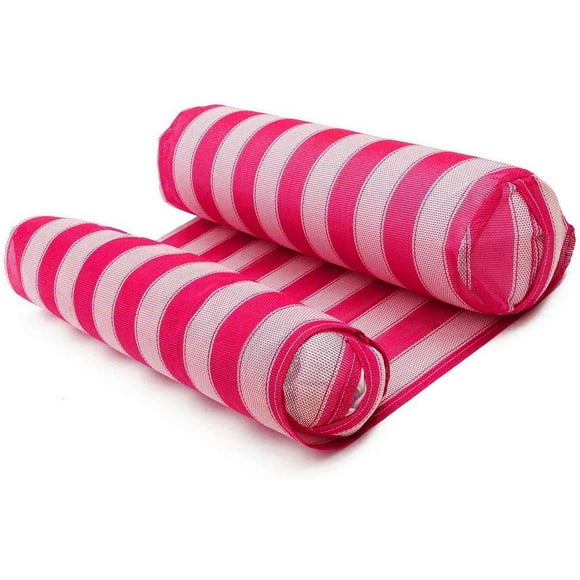Pool Floats for Adults, Water Hammock for Vacation, 52.4'' X 26'' Floating Hammock for Pool- Pink