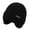 Black, variant on Men Winter Windproof Fleece-Lined Soft Earmuffs Cap Beanies Hat Knitted Hat Ear Protection Cap BLACK