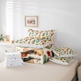thumbnail image 2 of jejeloiu Cowboy Cowgirl Hat 7-Piece Bedding Comforter Set,Music Instrument Guitar King Bedding Sets,Desert Botanical Cactus Flowers Bed Sheets For Girls Boys,Super Cozy Room Decor Reversible, 2 of 8
