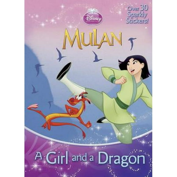 Hologramatic Sticker Book: A Girl and a Dragon (Disney Princess) (Paperback)