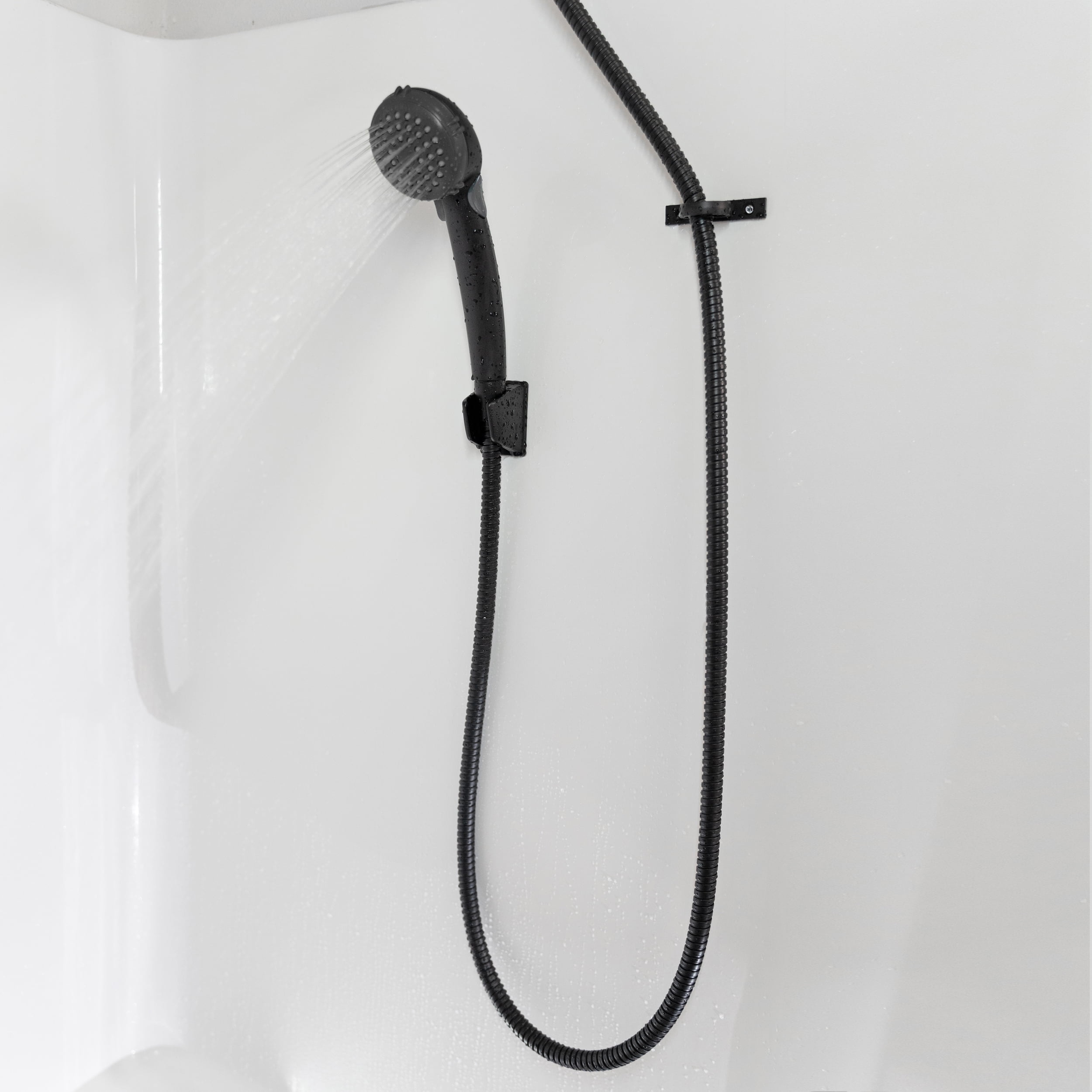 Dura Faucet DF-SA400K-CP Rv Single Function Shower Wand & Hose Kit - Chrome