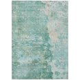 thumbnail image 2 of Addison Rugs Chantille Indoor/Outdoor Transitional Abstract Emerald Washable Rectangle Rug, 2'6" x 3'10", 2 of 6