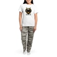 thumbnail image 4 of CafePress - Hopkins Coat Of Arms Women's Light Pajamas - Women's Short Sleeve Print T-Shirt and Pants Light Cotton Pajama Set, 4 of 7