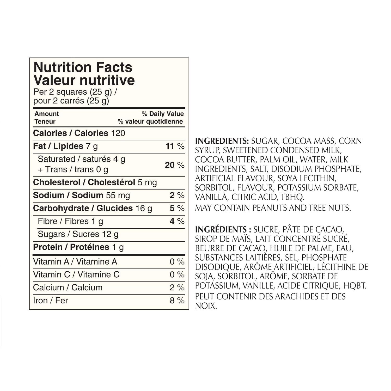 Chocolat noir au caramel et sel de mer de GHIRARDELLI – Barre (100 g)