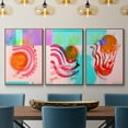 thumbnail image 2 of Spiral Shell Formation I - Framed Premium Gallery Wrapped Canvas L Frame 3 Piece Set - Ready to Hang, 2 of 9
