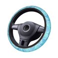 thumbnail image 3 of 37-38 Car Steering Wheel Cover Seashells Pattern Marine Soft Shells Star Ocean Beach Car-styling Suitable Auto Accessories, 3 of 4