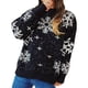 thumbnail image 1 of Sudadera de Navidad Gibobby para mujer suéter grueso de Otoño Invierno cuello redondo negro S, 1 of 5