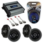 Fits Acura Integra 1986-2001 Speaker Replacement Kicker (2) DSC65 HA-A400.4 Amp