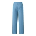 thumbnail image 7 of Baggy Sweatpants for Men Drawstring Casual Elastic Pants Stretch Waist Straight Leg Jogger Sweat Pants, 7 of 7