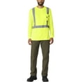 thumbnail image 4 of Genuine Dickies Hi-Vis Synthetic Work Vest, 3M Scotchlite Reflective Taping, ANSI Class 2, 4 of 7