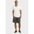 thumbnail image 3 of DailyWear Mens Athletic Shorts with Pockets, Elastic Waist, Dark Grey, Small Active Wear, 3 of 5
