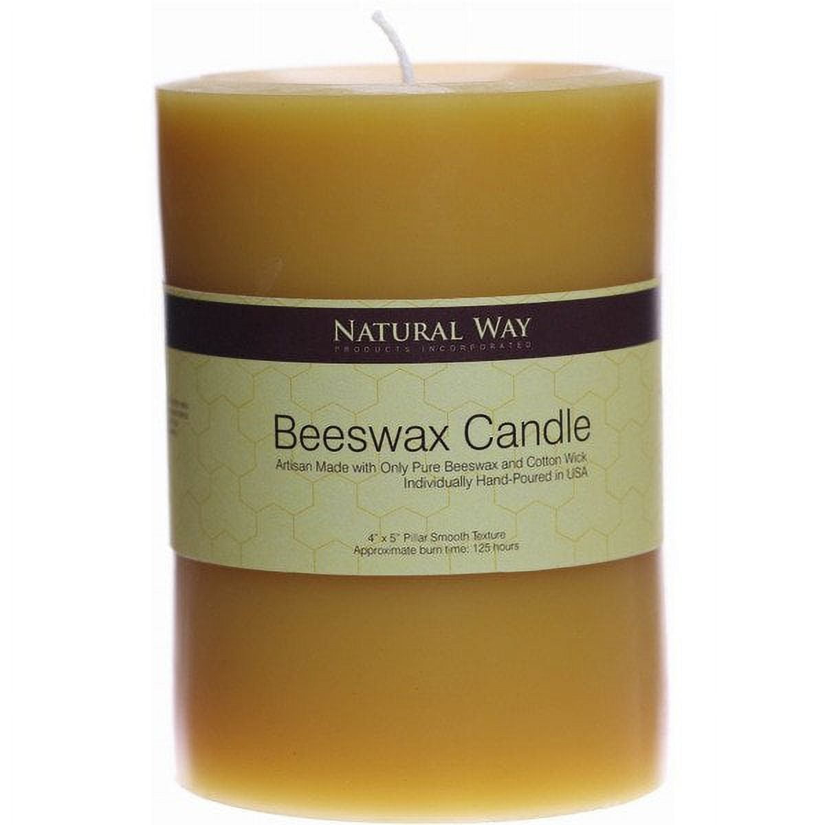 Pure Beeswax Candle (Unscented) - 9 oz – FewwEssentials®