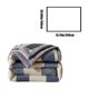 thumbnail image 3 of Manta de franela extragruesa de doble capa | Manta cálida y acogedora para la siesta en la oficina, la cama o el sofá | Funda de microfibra suave para uso en interiores, 3 of 8