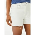 thumbnail image 4 of Free Assembly Women's 90's Cut Off Denim Shorts, 4 of 5