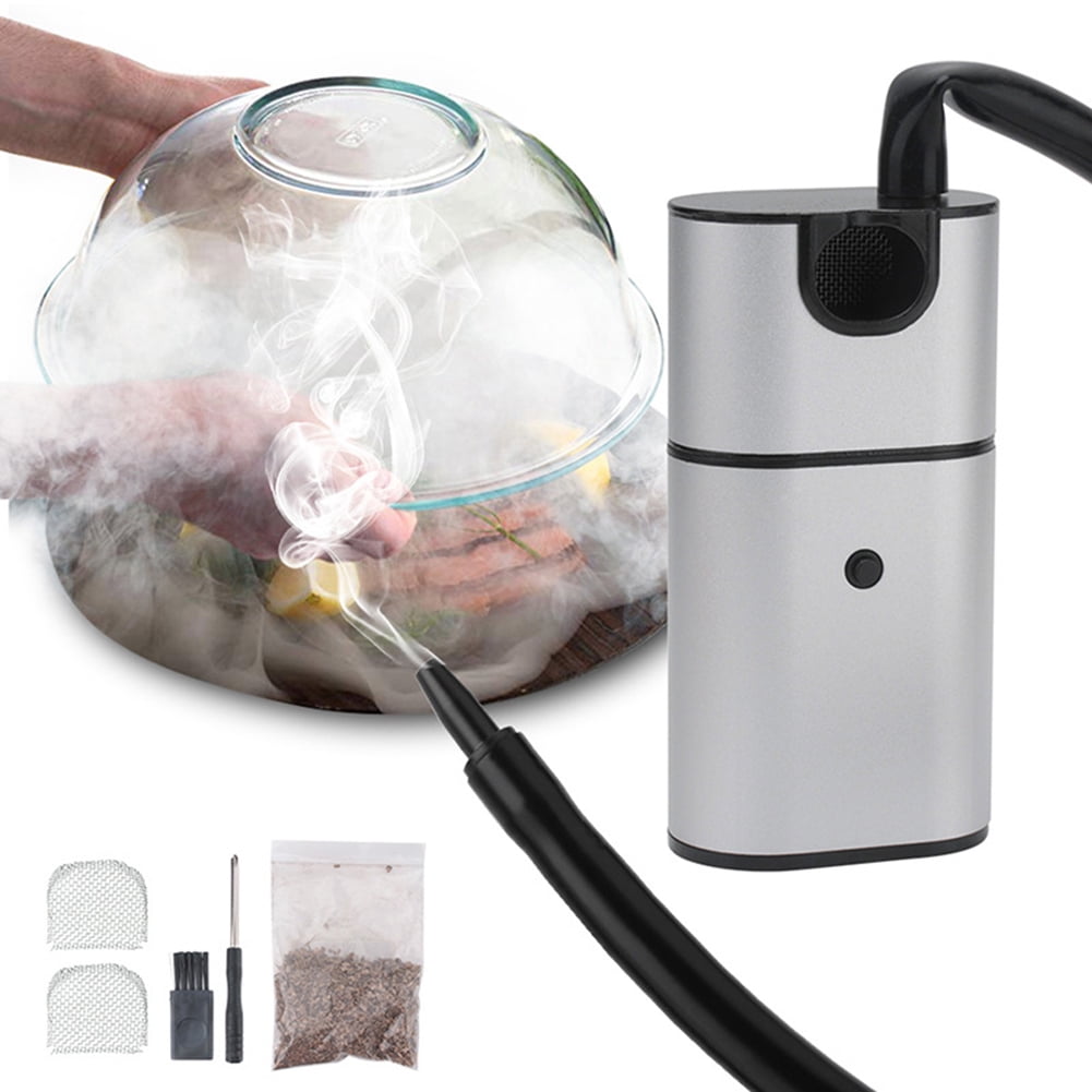 Handheld Food Smoker Portable Smoking Gun Smoke Infuser for Cooking BBQ Drinks 
