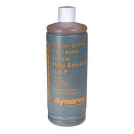Dynarex Povidone-Iodine Prep Solution, Professional/Hospital - 16 Oz