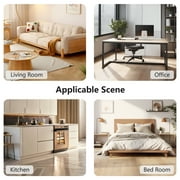 Art3d 24x12 12Pcs Click-Lock Luxury Vinyl Flooring Tile, Interlocking Waterproof SPC Rigid Core Marble Flooring Tile,24 Sq.ft,Gray Marble