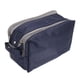 thumbnail image 2 of Kit de lavado de viaje de PVC para cosméticos y artículos de afeitado, organizador portátil azul marino, bolsa de artículos de tocador impermeable para hombres, 2 of 8