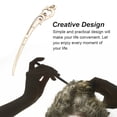 thumbnail image 3 of Qarigey Libro Clip colgante líneas de arte etiqueta signos páginas fabricantes Simple palo de pelo para niños adultos mujeres bronce antiguo Type3 NO3 Qarigey AP009881-01B, 3 of 6