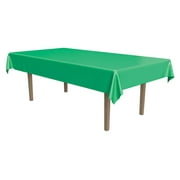 Masterpiece Plastic Rectangular Tablecover (green) Party Accessory (1 count) (1/Pkg)