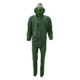 thumbnail image 2 of Traje De Lluvia Impermeable Para Adultos Conjunto De Chaqueta Y Pantalón Abrigo De Lluvia Unisex Estilo De Botón Sunnimix Chaqueta impermeable impermeable, 2 of 8
