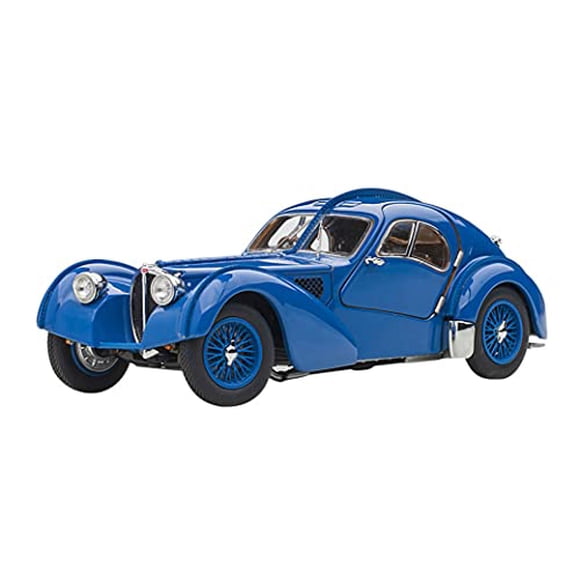 Autoart 1/43 Bugatti Type 57SC Atlantic 1938 Blue / Wire Spoke Wheel Finished Product 50947