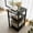 Black, variant on Wooden Side Table, Small End Table with Storage Shelf, Modern Bedside Coffee Table Night Stand for Living Room, Bedroom, Office and Small Spaces oak Black Rustic Brown (Rustic Walnut)
