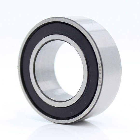 3903-2RS Roulement 3903 RS 1 Pce 3903 2RS Double Rangée Roulements à Billes Angulaires Scellés 17 * 30 * 10 mm, Facile à Utiliser