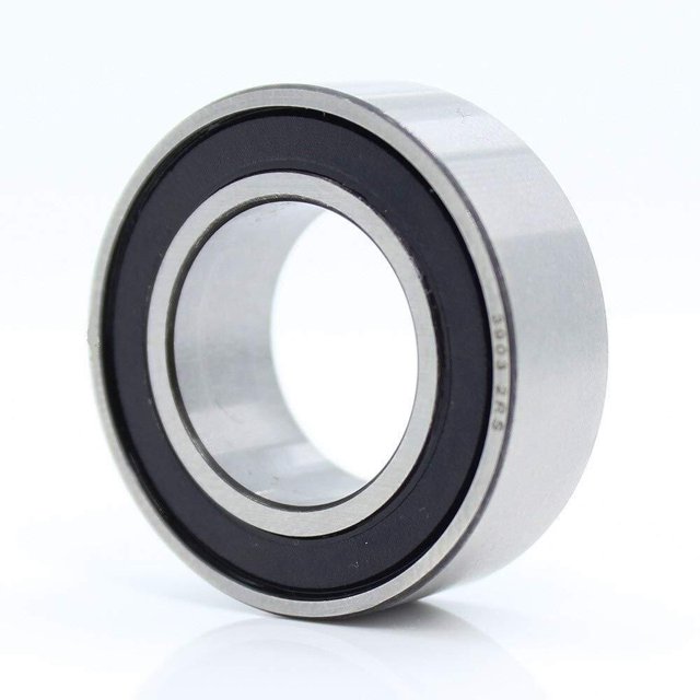 3903-2RS Roulement 3903 RS 1 Pce 3903 2RS Double Rangée Roulements à Billes Angulaires Scellés 17 * 30 * 10 mm, Facile à Utiliser