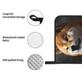 thumbnail image 4 of Cauagu Regal Shiba Inu Print Oven Mitts and Pot Holders 4 pcs Set,Extra Thicken Long Kitchen Oven Glove Potholders BBQ Gloves-Oven Mitts and Pot Holders(11 Inch), 4 of 6