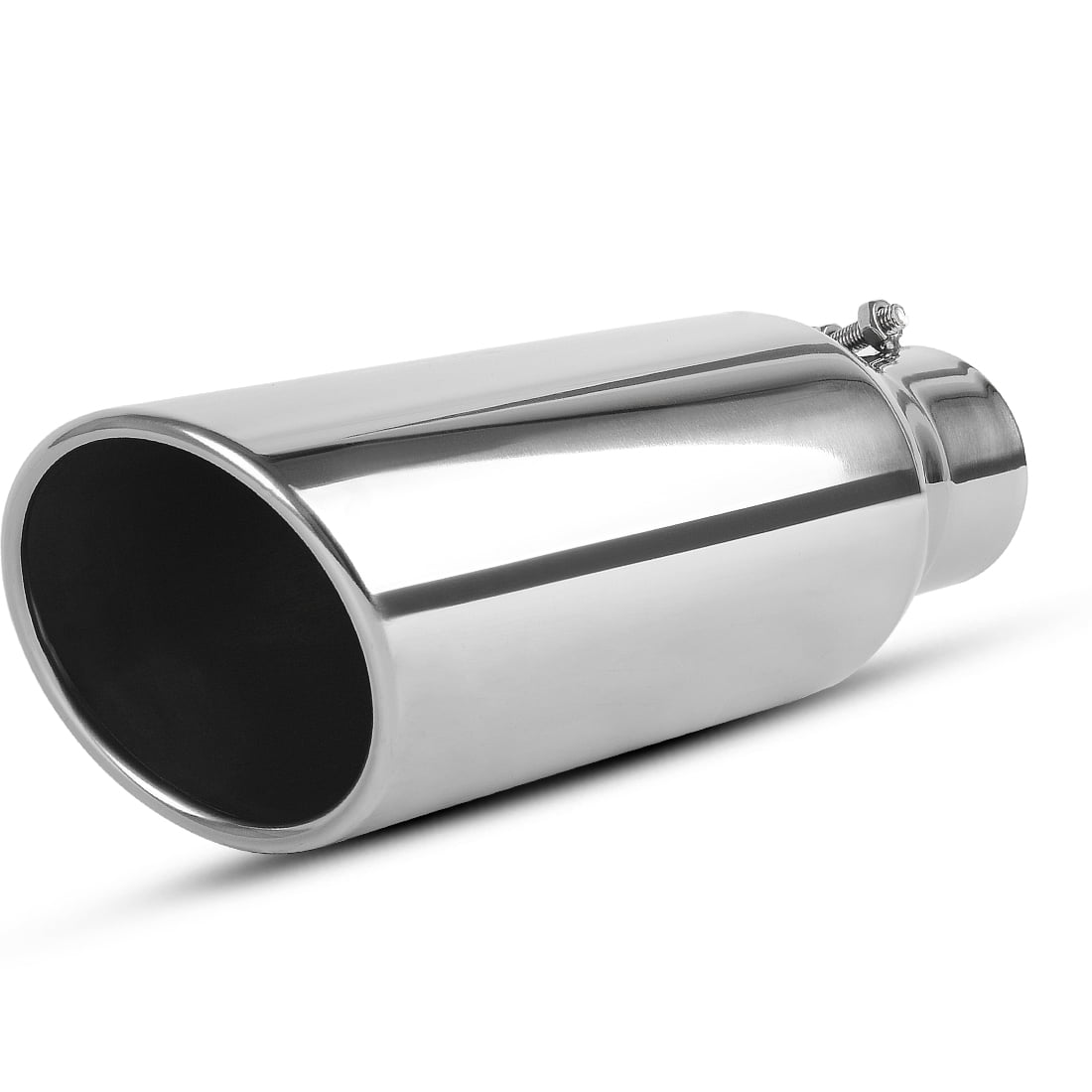 2.5 Inch Inlet Chrome Exhaust Tip,2.5