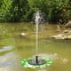 thumbnail image 3 of Bomba de agua de Fuente Solar, bomba de agua de hoja de loto flotante, fuente de hoja de loto, fuente Solar, chorro de agua pequeño, 1 unidad Sailing Electrónica, 3 of 5