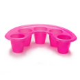 thumbnail image 1 of Cuenco para remojo de uñas, remojo de mano con punta de los dedos, herramienta para quitar remojo de uñas (4 unidades, rojo rosa), 1 of 5