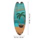 thumbnail image 4 of Decoración de tabla de surf con tema de verano decorativo Colgante de pared de barra de fiesta de uso generalizado Letrero de tabla de surf de madera, 4 of 4