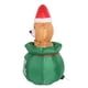 thumbnail image 4 of Oso De Navidad Explota Decoraciones Al Aire Libre, Oso Inflable De Navidad Soplador De Bajo Ruido Luz LED Resistente A La Intemperie Para Jardín, 4 of 7
