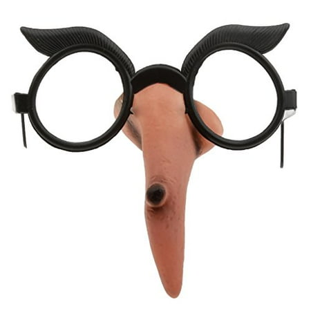 Novelty Witch Nose Fancy Dress Hen Party Night Glasses Frame Halloween Props