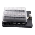 thumbnail image 2 of Con Soporte de Caja de Cuchilla de 10 Con Kit de Luz de Advertencia LED para Automóviles Marinos de Botes de Automóvil 12V 24V, 2 of 6