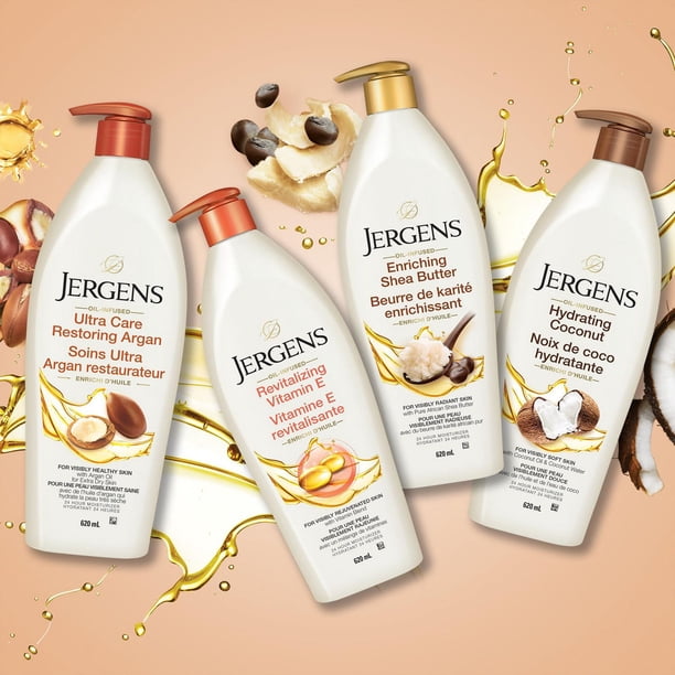 クレジェンテPierregina Lotion & Cream 3セット6本 Jergens Enriching Shea Butter Moisturizer & Body Lotion for Extra