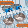 thumbnail image 3 of Cuenco de alimentación de agua para conejos, bebedero automático de acero inoxidable, jaula para conejos, taza fija, cuenco para beber de visón y zorro Hy, 10 Uds., 3 of 5