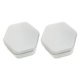 thumbnail image 2 of 8 Unids Set Fieltro Deslizamiento Muebles Deslizamientos Parquet Teflong Escalera Para Sil Piso Hexagonal 7.5cm Sunnimix, 2 of 8