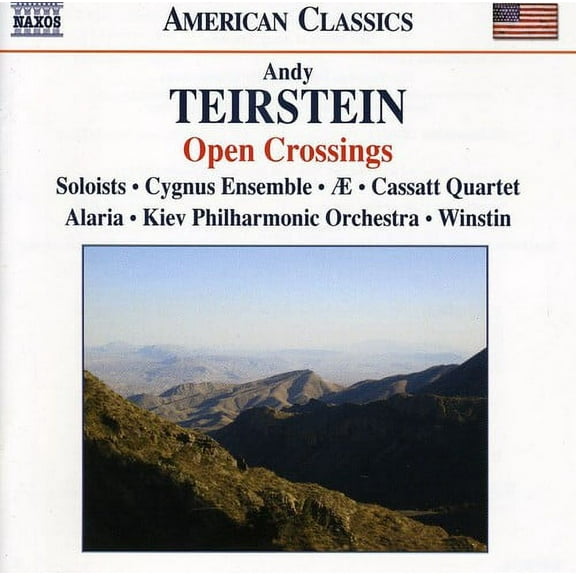 Teirstein / Cygnus Ensemble / Cassatt Quartet - Open Crossings - Music & Performance - CD